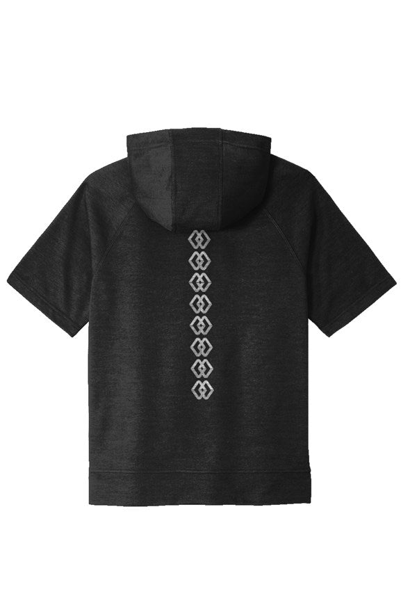 MINDFUL WARRIOR Tri-Blend Fleece S/S Hooded Pullover