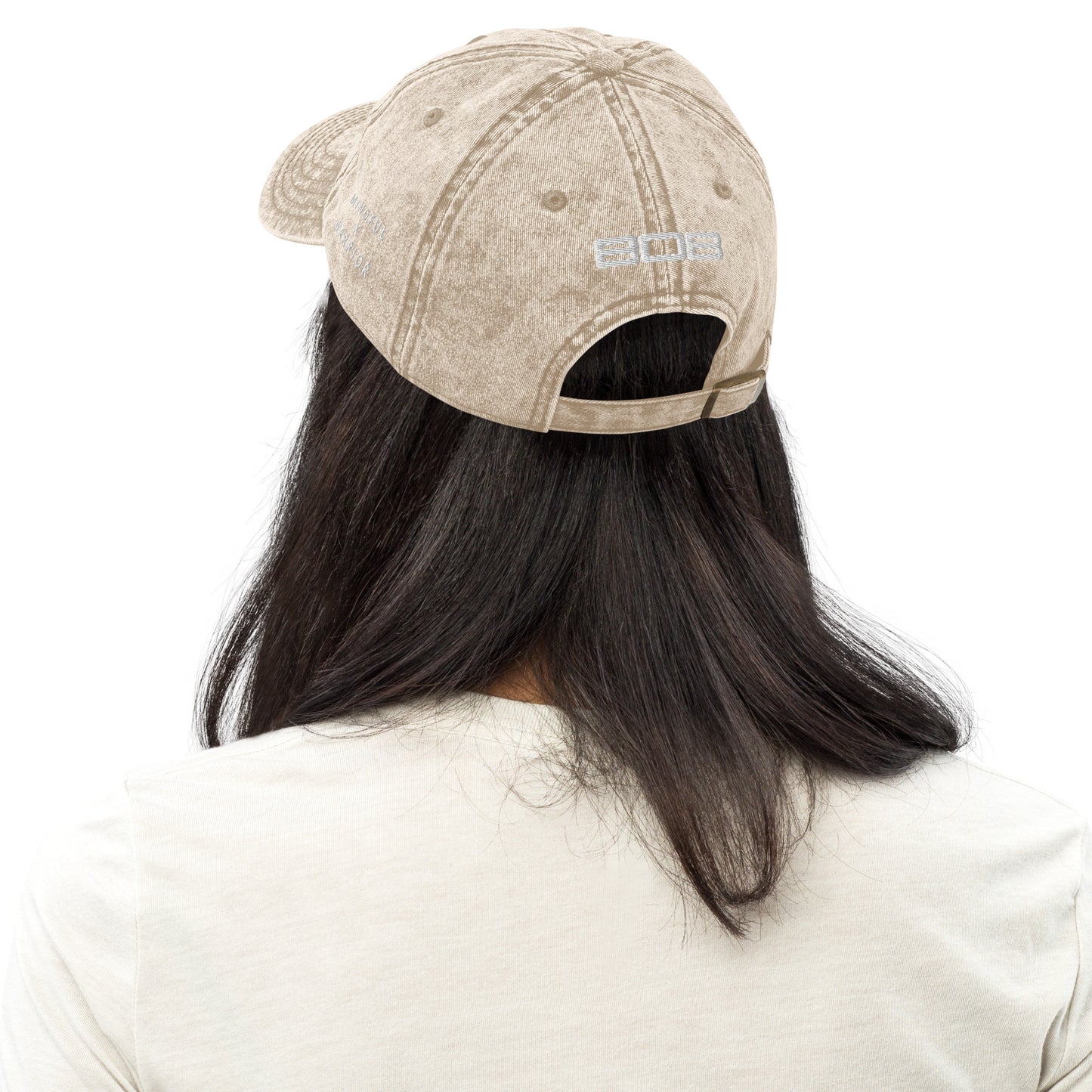 VINTAGE MINDFUL WARRIOR EYE DAD CAP
